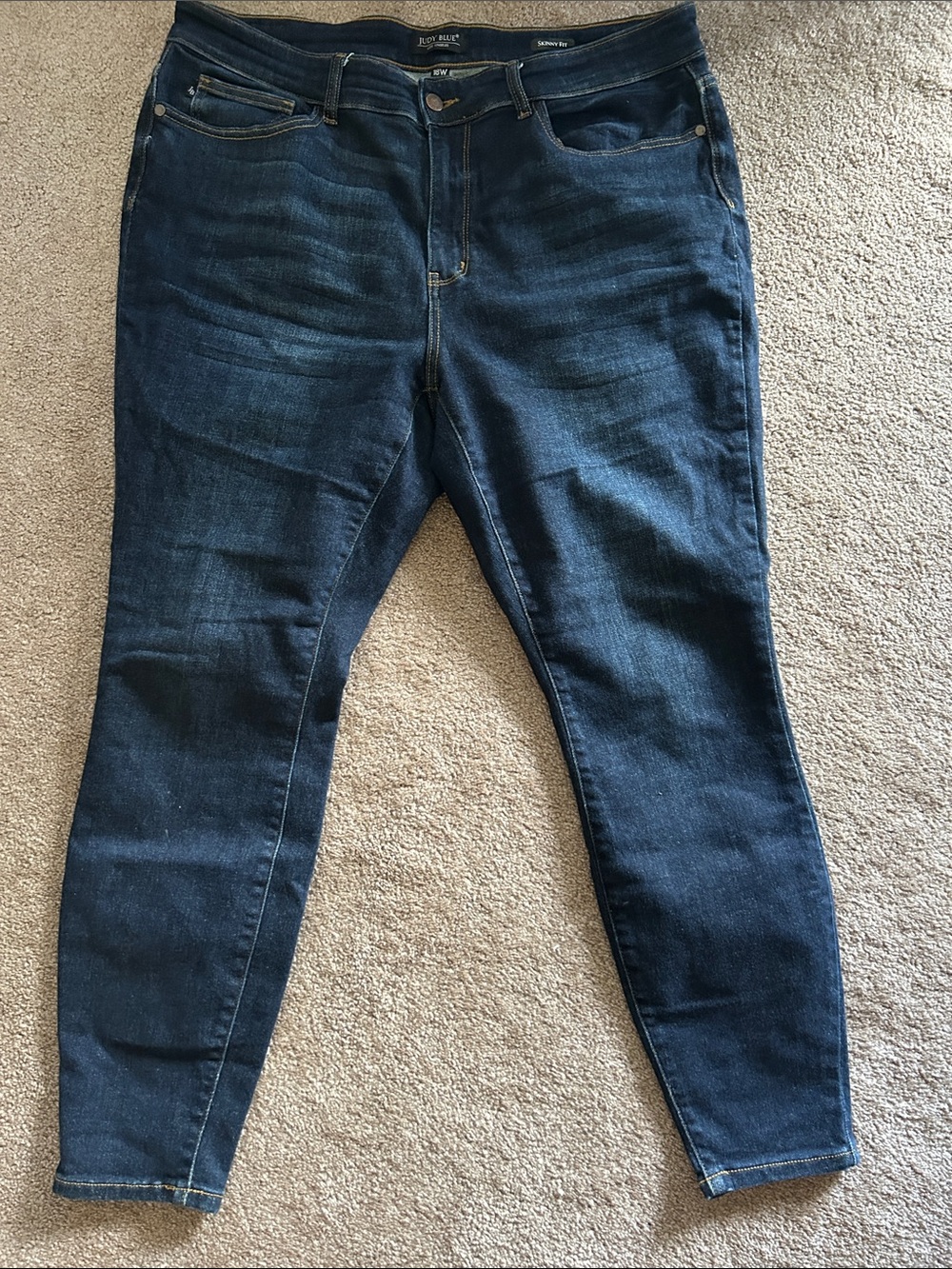 Judy Blue Women’s Dark Blue Stretch Denim Jeans